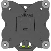 Meliconi SlimStyle Plus 100 S, 35,6 cm (14"), 63,5 cm (25"), 30 kg, 75 x 75 mm, 100 x 100 mm, Schwarz