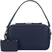 Marc O'Polo Umhängetasche Schultertasche Villar Crossbody Bag Deep Aubergine dunkelblau