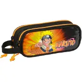 Safta Naruto Double Mäppchen Orange Mann Orange One Size