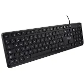 V7 Tastatur KU350ES Schwarz Qwerty Spanisch