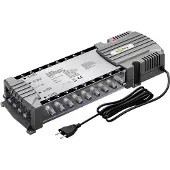 Goobay Sat-Multischalter 1 Sat / 5 Eingängen (4K & 8K UHD/DAB+, Quad & Quattro LNB tauglich) 16 Teilnehmer