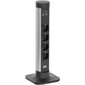 Bachmann 709.005 CYCLE Pole S 4xP40 1xUSB A/C 22W 2,5m ITA 709005
