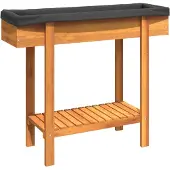 vidaXL Hochbeet 90x30x75 cm Massivholz Akazie
