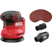 Skil 3751 CA Akku-Exzenterschleifer (20 V, VRS System, Einhandbedienung)