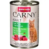Animonda Cat Carny Adult Rind, Pute und Kaninchen 6x400g