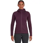 Montane F Protium Hoodie, Fleecejacke, Damen, dunkelviolett