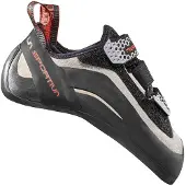 La Sportiva Miura VS Woman, Climbing Footwear, 41, White/Cherry Tomato (White) -