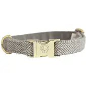 Kentucky Dogwear Hundehalsband - Wool - Beige - L - 42-68 cm