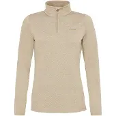 Protest Skipullover Protest Fabrizm 1/4 Zip Top Damen Bamboo Beige-XL