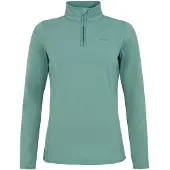 Protest Skipullover FABRIZ 1/4 Zip Top Damen Crocodile Green-M