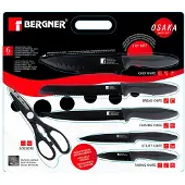 Bergner Osaka Set Mit 5 Messern Und Schere