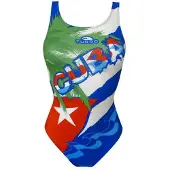 Turbo Cuba Palmera Badeanzug