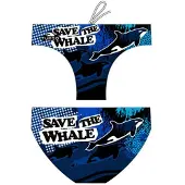 Turbo Save The Whale Waterpolo Badeslip
