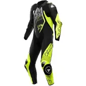 Dainese Audax D-zip Perforierter Lederanzug Schwarz 48 Mann Schwarz 48