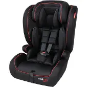 Carkids I -Size car seat Jessie 76-150cm Black/red â € “Safety - Comfort - Simple Installation