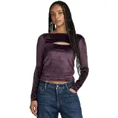 G-Star Cut-out Langarm-t-shirt