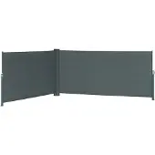 OK-Living Seitenmarkise Anthrazit 300 x 160 cm, Model 28448
