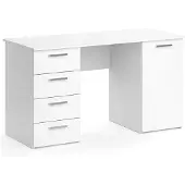 Vicco Schreibtisch Nico Weiß 137 x 60 cm, Model 35924