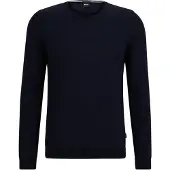 BOSS Slim-Fit Pullover aus Merinowolle Grösse M