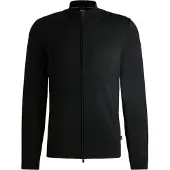 BOSS Cardigan aus extrafeiner Merinowolle mit Reißverschluss Grösse XXL