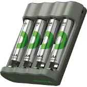 GP Batteries ReCyko+ B441, Nickel-Metallhydrid (NiMH), AA, AAA, 4 Stück(e), Akkus/Batterien enthalten