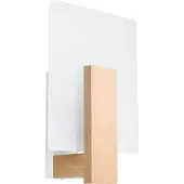 Sollux Moderne Wandleuchte aus Holz LAPPO 1xE14 10W SL.1094