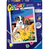 Ravensburger CreArt Sunset paw-fection