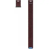 Samsung Original Fabric Armband für Galaxy Watch 4 / 5 / 6 / 7 / FE (20 mm) - Größe S/M - Burgundy