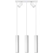 Valotorni Hängeleuchte RING 3 weiß 5xGU10 10W Stahl 100x5x45cm