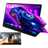 Pora&co Tragbarer Touchscreen-Monitor 15,6 Zoll