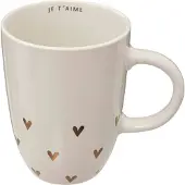 Nenurodyta Cup, gold/white, 0.440 l