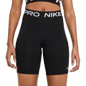 Nike W NP 365 SHORT 8IN BLACK/WHITE