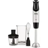 Tefal Mixer Quickchef 3-in-1 HB656838 Stabmixer, 1000 W, Anzahl Geschwindigkeiten 20, Turbo-Modus, Zerkleinerer, Schwarz