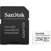 SanDisk High Endurance, 256 GB, MicroSDXC, Klasse 10, UHS-I, 100 MB/s, 40 MB/s
