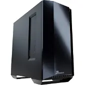 Seasonic SYNCRO Q704 + DGC-650W, Midi Tower, PC, Schwarz, ATX, ITX, micro ATX, Aluminium, Kunststoff, Stahl, Gehärtetes Glas, 18,5 cm