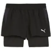 Puma Teamgoal 2-In-1 Short Damen - Schwarz