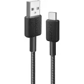 Anker 322, 0,9 m, USB A, USB C, 0,48 Gbit/s, Schwarz