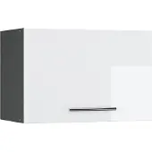 Vicco Hängeschrank Fame-Line Weiß Hochglanz 60 cm Flach, Model 35546