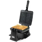 Domo DO9224W Rotierendes Waffeleisen - Rechteckige Waffeln 4x7 - 1400W
