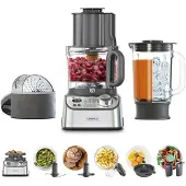Kenwood FDM72.990SS, 3 l, Edelstahl, 1,5 l, 1,5 l, Kunststoff, Glas