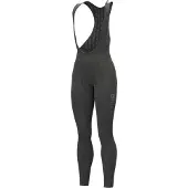 ALÉ Lange Fahrradhose mit Trägern - ESSENTIAL LADY WNT - Schwarz XL