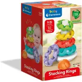 Clementoni baby Bunte Stapelringe (Play For Future) 1 St