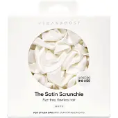 Vegan Boost Satin Haargummis Weiß Große Größe - 6 Stück