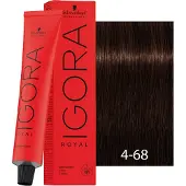 Schwarzkopf Professional Igora Royal Chocolates 60 ml 4-68 Mittelbraun Schoko Rot