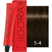 Schwarzkopf Professional Igora Royal Golds Permanente Färbung 60 ml 5-4 Hellbraun Beige