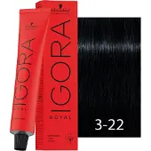 Schwarzkopf Professional Igora Royal Permanente Färbung 60 ml 3-22