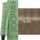 Schwarzkopf Professional Igora Zero Amm Permanente Färbung 60 ml 9-42