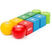 BRIO Magnetic Wooden Blocks 30435 Bauspiel