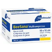 Meditrade BeeSana Mullkompresse 1 St Kombipackung