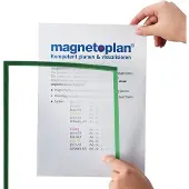 MAGNETOPLAN 1130401 Magnetramme Grå A3